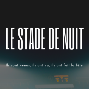 Couverture du livre Le stade de nuit